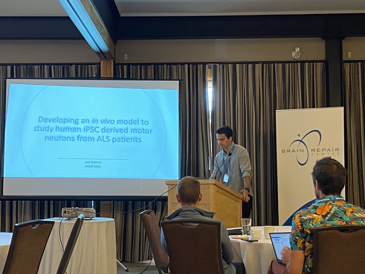Brain Repair Centre (@brchfx) on Twitter photo Jack Guthrie, a member of the Rafuse Lab at the <a href="/DalhousieU/">Dalhousie University</a> gave his first #AMAP presentation which was titled: "Developing an in vivo model to study human iPSC motor neurons from ALS patients" <a href="/RafuseVictor/">Victor Rafuse</a> <a href="/CareAndHope/">ALS Society of NB and NS</a> Jack Guthrie, a member of the Rafuse Lab at the <a href="/DalhousieU/">Dalhousie University</a> gave his first #AMAP presentation which was titled: "Developing an in vivo model to study human iPSC motor neurons from ALS patients" <a href="/RafuseVictor/">Victor Rafuse</a> <a href="/CareAndHope/">ALS Society of NB and NS</a>