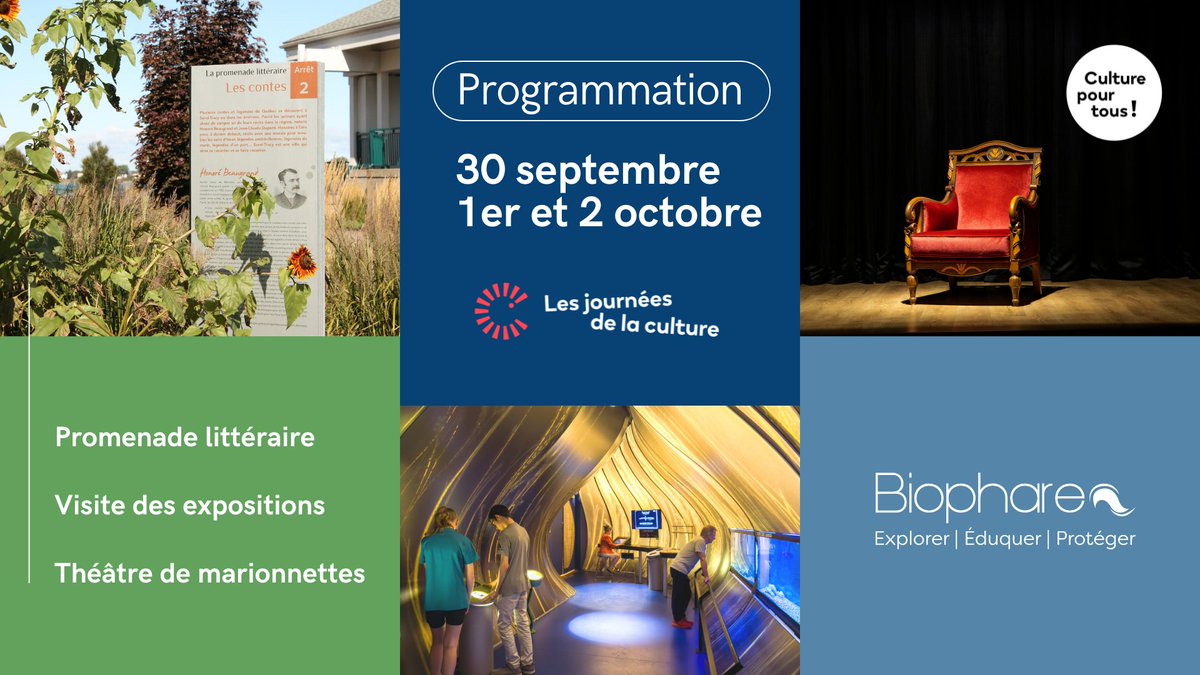 Biophare - Institution muséale & Randonnée nature tweet media