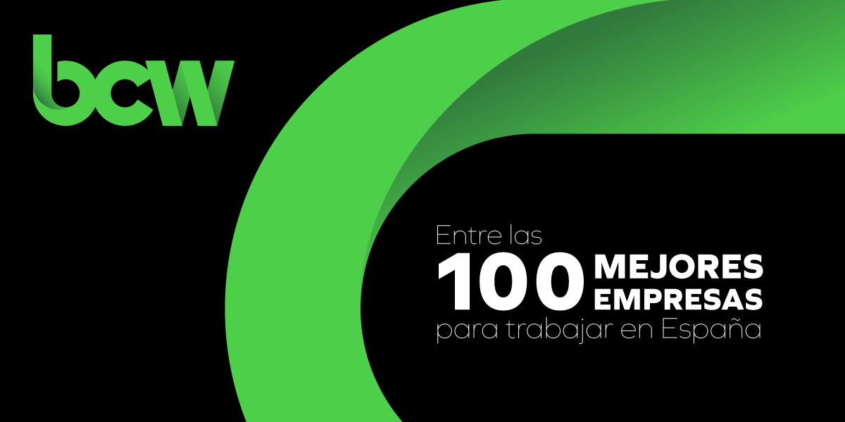 BursonEsp's tweet photo. ¡En BCW estamos de enhorabuena! Hemos sido seleccionados como una de las 100 mejores empresas para trabajar en España, según el ranking de @laeconomica #empresas #talento 
https://t.co/GasySRddXx https://t.co/xPlmJP8rgi