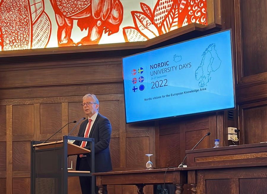 Iceland is leading NUS, the Nordic University Association, until 2024 and @jonatlib, rector of @uni_iceland is chair at @nordicunidays. The meeting gives representatives from Nordic universities an excellent opportunity to connect with EU representatives. english.hi.is/news/rector_of…