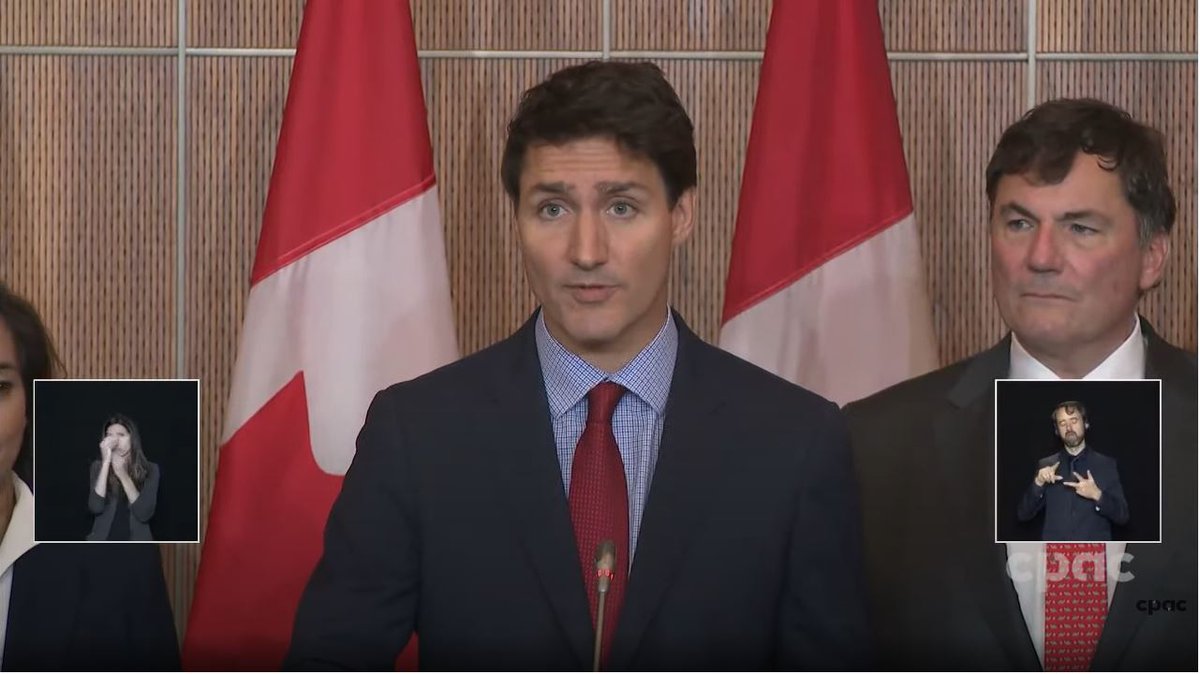 LIVE: PM Justin Trudeau provides update on federal response to Hurricane Fiona
➡️ow.ly/c4rK50KT8V8

EN DIRECT : Le PM Justin Trudeau fait le point sur l’intervention fédérale face à l’ouragan Fiona
➡️ow.ly/I4Ty50KT8V7

  #cdnpoli | #polcan