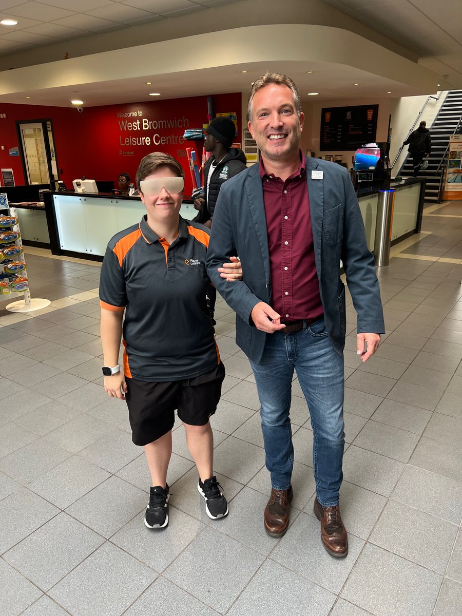 SLCouncils's tweet photo. Staff from @placesforpeople @PlacesLeisure had the opportunity to wear #SimSpecs as part of today's VI Awareness training. These imitate a range of #SightLoss conditions. As part of this experience, we were also able to provide sighted guide training to the team. #InclusionWeek https://t.co/y87XDbAs25