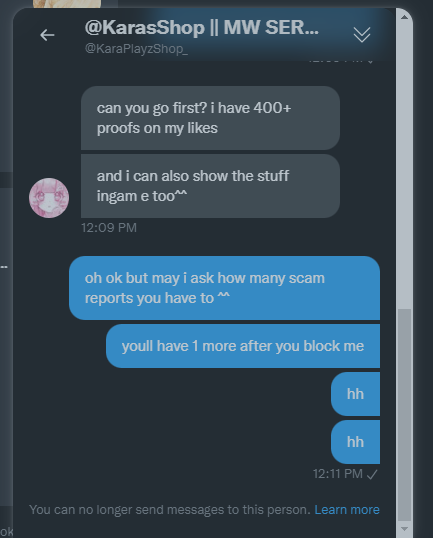 Thepleb_axel's tweet photo. @KaraPlayzShop It is someone impersonating you : your user @KaraPlayzShop theres: @KaraPlayzShop_  they changed there acc as soon as they got alot of scam reports and they changed it again i think https://t.co/bzD0ayHFye