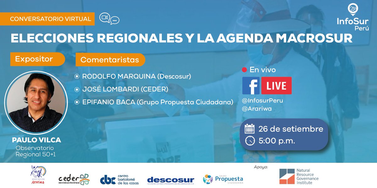 AsociacinArari1's tweet photo. Desde #Infosur, consideramos abordar temas prioritarios para la #macrosur como la escasez de insumos, los conflictos relacionados al extractivismo y la masificación del gas natural, que no fueron abordados en el #debateelectoral pese a la cercanía de las #eleccionesregionales. https://t.co/By7fO0bB2L