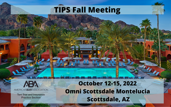 Have you registered for the TIPS Fall Meeting? If not, you can register today! This meeting will feature valuable networking events, important business meetings, and the opportunity to enjoy the many resort amenities. 

Additional Info/Register Now: bit.ly/3pSg8pH