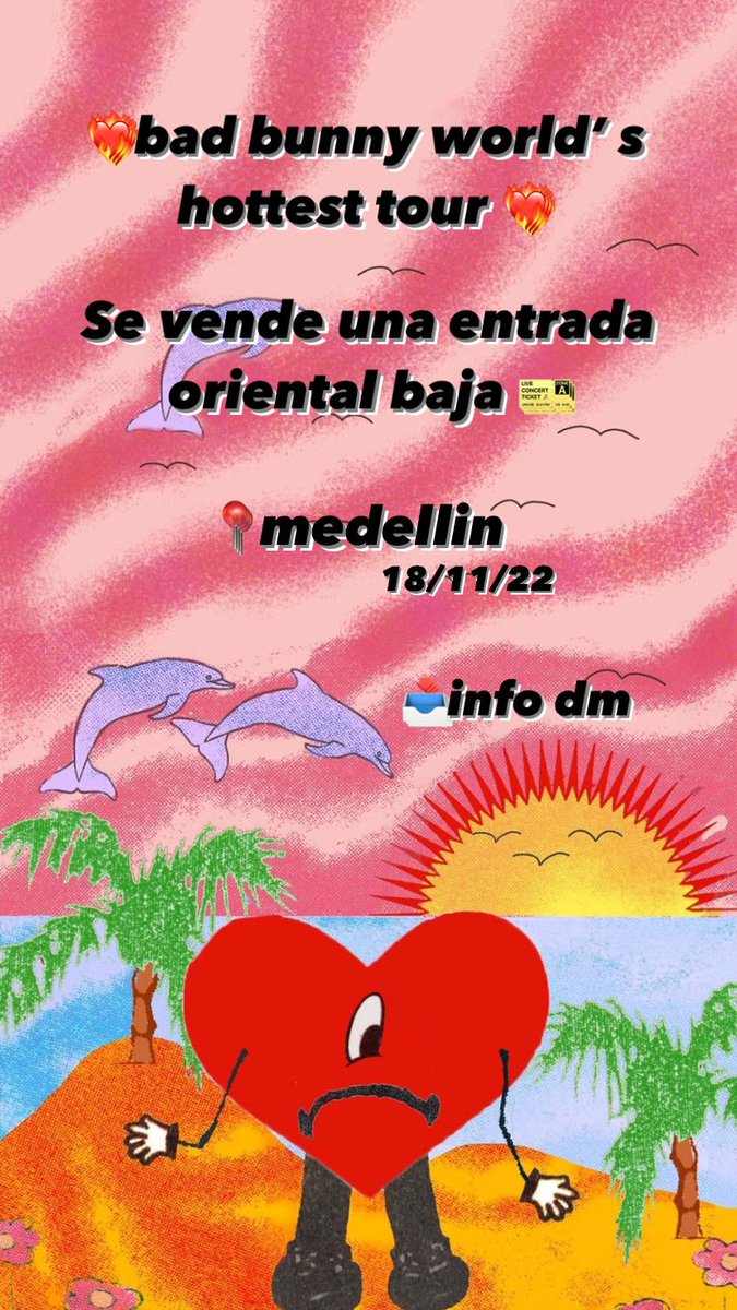 iCAROCALI's tweet photo. @musictrendscol holaaa, puedo darle rt? ese día tengo exámenes finales y se me es imposible ir porque no vivo en medellín :(  yo misma la compre, soy la única dueña 

les agradecería muchísimo 🫶🏻 https://t.co/3ck4isG8Xf