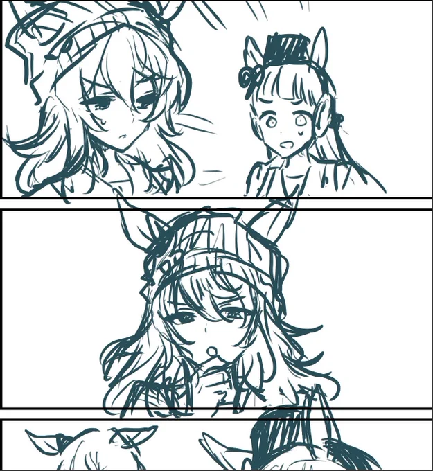 今描いてるやつ 