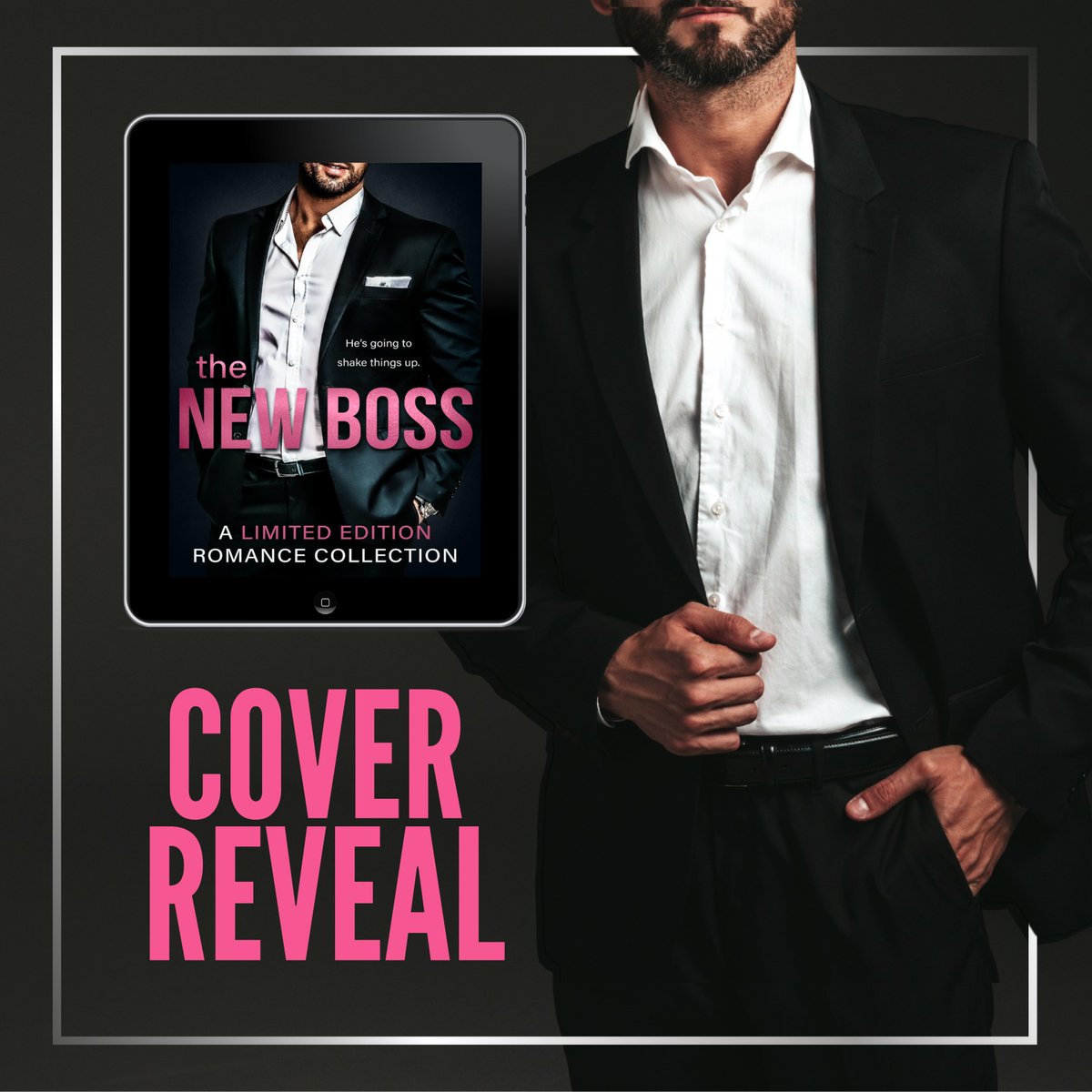 Cover reveal! Preorder 𝗧𝗛𝗘 𝗡𝗘𝗪 𝗕𝗢𝗦𝗦 – a hot-boss, steamy romance anthology for 𝟵𝟵¢ on all retailers! 👔🔥💕 books2read.com/thenewboss/ Includes 30 hot new stories, including one from me!