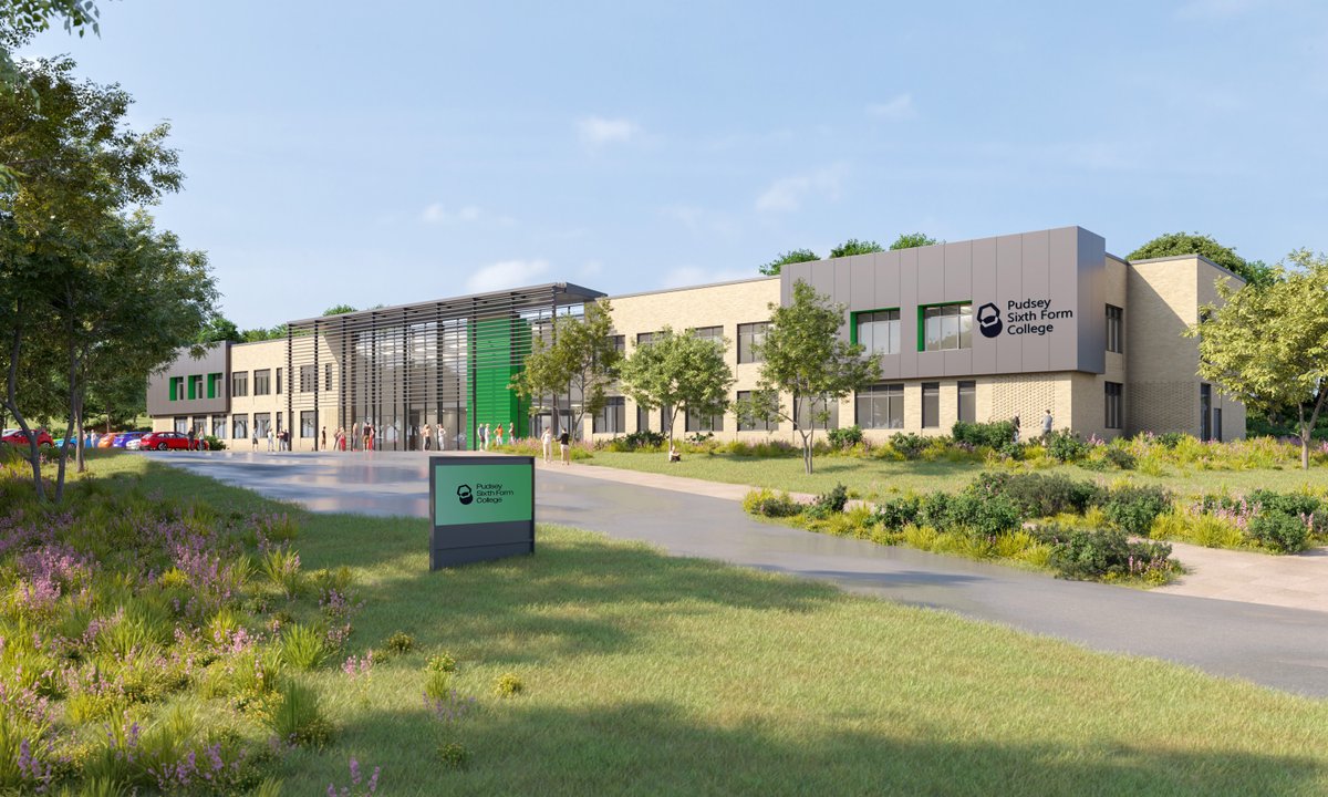 PUDSEY 6TH FORM COLLEGE - Following a successful project showcase event last week, we're delighted to share our proposals for Luminate Education Group's 6th Form college at Pudsey. The 3,300sqm scheme will provide specialist accommodation for up to 600 students