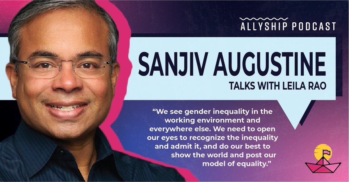 Podcast No. 4! This week, Leila and Sanjiv Augustine make the case for why #DEI is an effective business strategy as well as a human(e) value proposition. Listen in! loom.ly/3PyAWNc #allyship