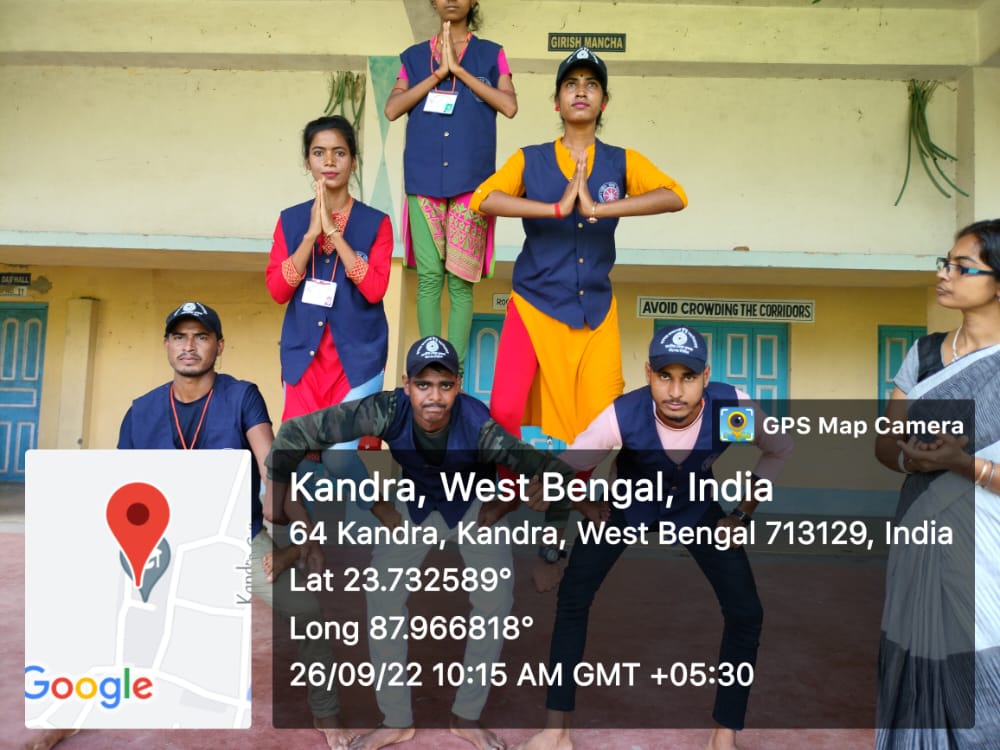 NssKanta's tweet photo. Special camp- Day 3 (26.09.22). NSS volunteers visited Kandra village adopted by UNIT-3. Tree plantation, interaction with primary school students, cultural activities by them, handbill distribution and postering in public places (Kandra bus stand, high school more) etc. happened https://t.co/5EqjRkWJSq