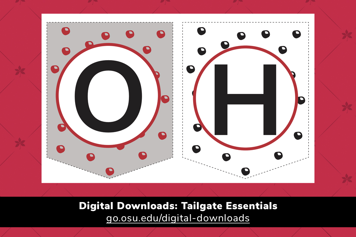 OhioStateAlumni's tweet photo. Have you seen our free digital downloads! These ready-to-print documents are sure to add some Ohio State spirit to your life.

Get our Tailgate Essentials bundle for your #HomecomingOSU celebration: https://t.co/mtN1TekYgy

#BuckeyeForLife https://t.co/bwlBGZMHlK