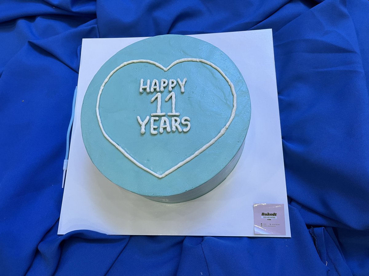 11 cakes for 11 years 🎂

Celebrating the sweetness of reaching a decade and one with symbols that represent our memories together as one. <a href="/bernardokath/">KATH 🐘</a> <a href="/imdanielpadilla/">Daniel Padilla</a> 

#KathNielsAppreciationNight