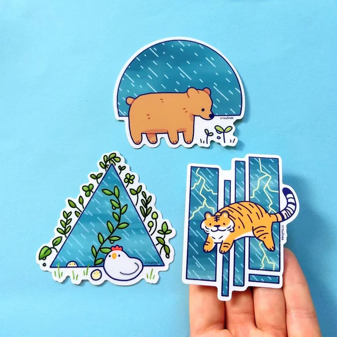 Also added more stickers wahoo  
