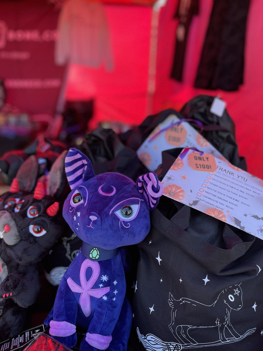 brimstoneboneco's tweet photo. We had a lot of fun this past weekend at Shippensburg Beer &amp; Wine Festival; next up is Market Day in Waynesboro! We still have a couple of Special STUFFED UP bags available! 🎃🌙 Our online shop is always open; https://t.co/zOE3oHgM28 https://t.co/UGP1IYGt4D