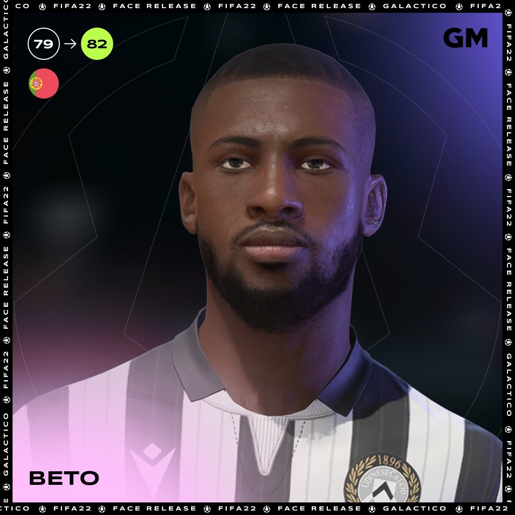 GalacticoFaces's tweet photo. Beto 🇵🇹

Has received an insane upgrade 🔥

Release⚡️ 
Download for #FIFA22➡️ 
https://t.co/2I63yhsg6D

Peace! ✌️

@EASPORTSFIFA #FIFA22 #galacticofaces #mod #faces https://t.co/4I16bQpGAj
