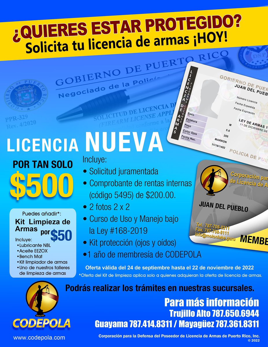 ShootersReady1's tweet image. Oferta Todo Incluido. 

Favor de leer la promoción y compártela con tus amistades.
#yosoycodepola
#Hellooooooo
#Codemania
#MamiBendicion
#Preocupateporlotuyo
#LlegoPapa
#BuenosDias
#code2023