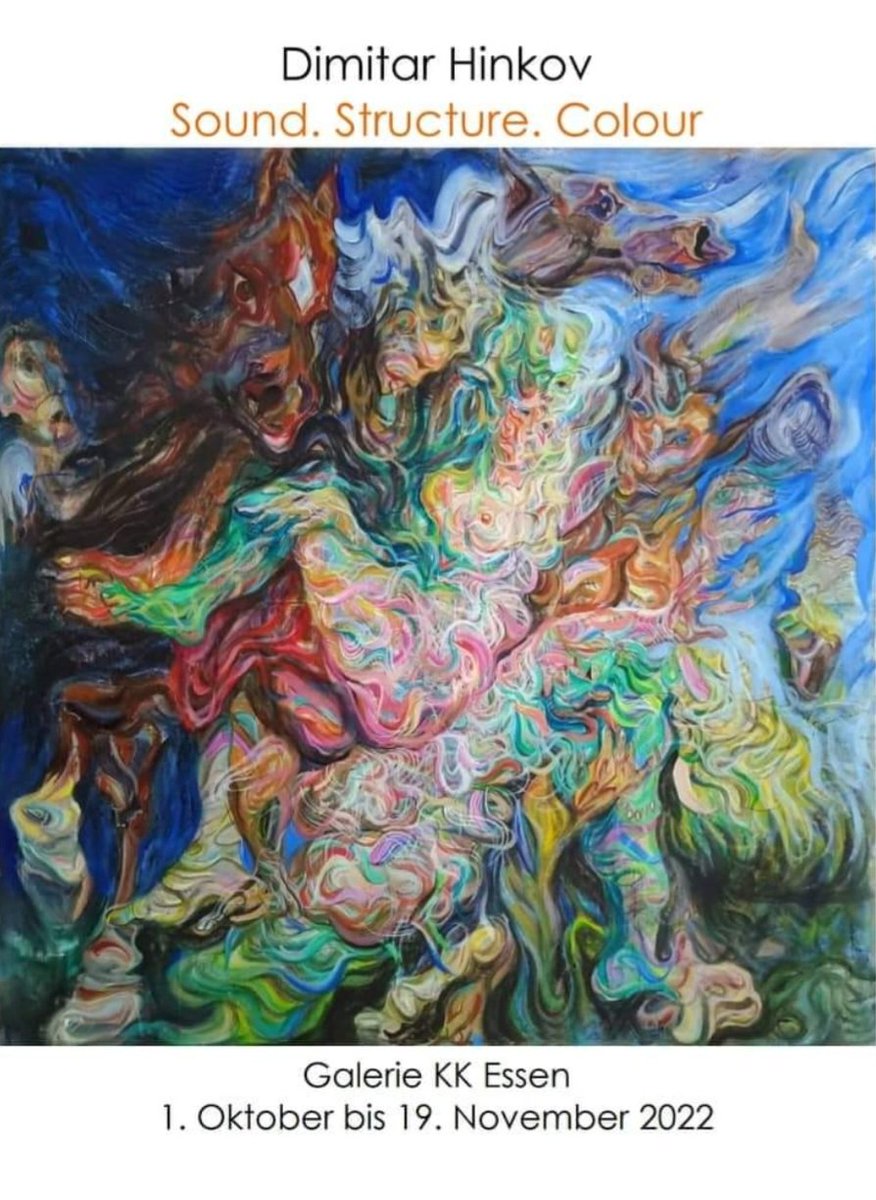 My exhibition in Essen .1 October-19 November.
You are welcome 🎨
#artcollector #curator #artgallery #hinkov #artcollection #Artists #exhibitions #artcollectors #artlover
