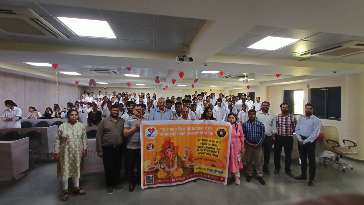 mriasofficial's tweet photo. On the account of World Organ Donation Day, Rachana Sharir Department of MRIAS had organised various events to spread awareness on importance of organ donation.

#MRIAS
#worldorgandonationday22 https://t.co/ppYKO6Wz0i
