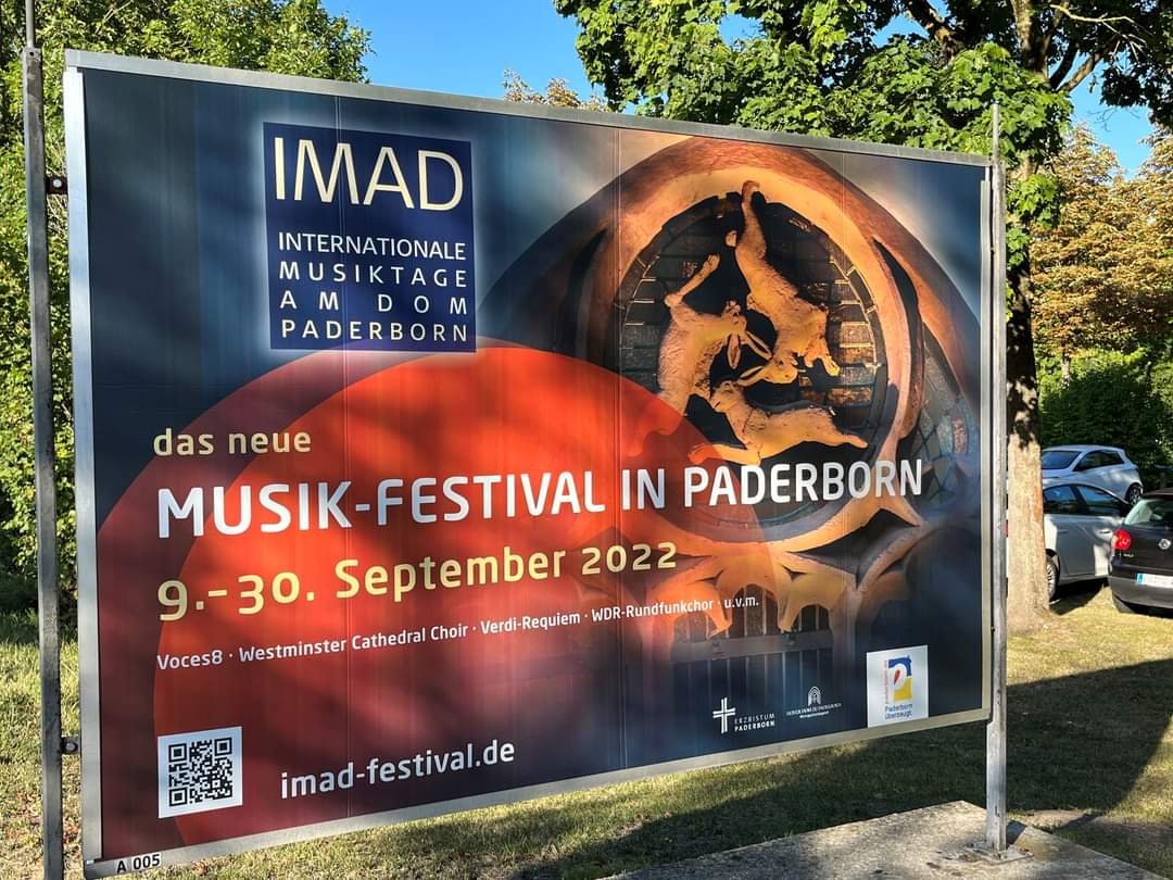 "Beauty is a manifestation of secret natural laws, which otherwise would have been hidden from us forever" (Goethe). A sell-out concert at the beautiful Paderborn Cathedral last night and a wonderful audience appreciating the secret natural laws of <a href="/wcchoir/">Westminster Cathedral Choir</a> Thank you, Paderborn!