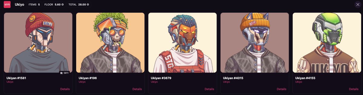 metaversejoji's tweet image. A little bird whispered in my ear to buy into @UkiyoNFT_ ... What’s the community like? Just scooped this bad boys :)