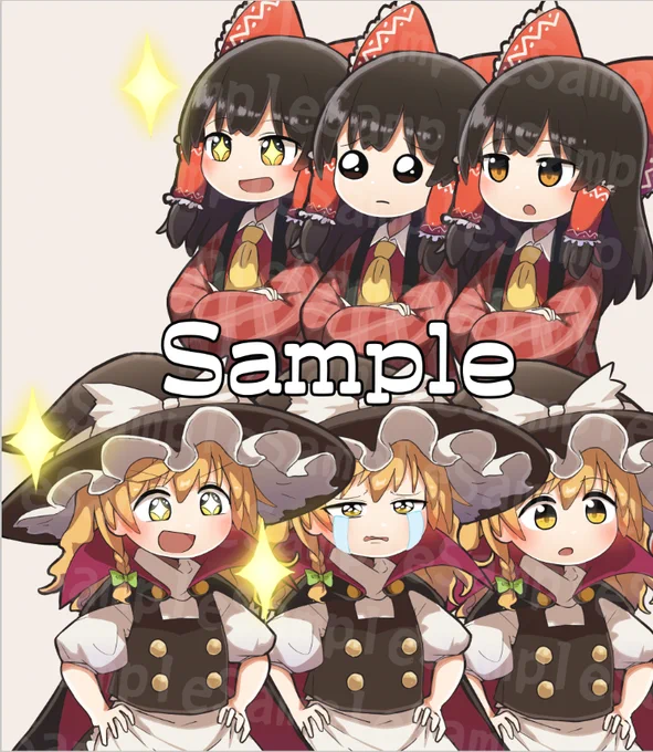 ザルワーク様のご依頼で、以前描かせていただいた立ち絵に加えて11種類の立ち絵を描かせていただきました!ザルワーク様、ありがとうございました! 