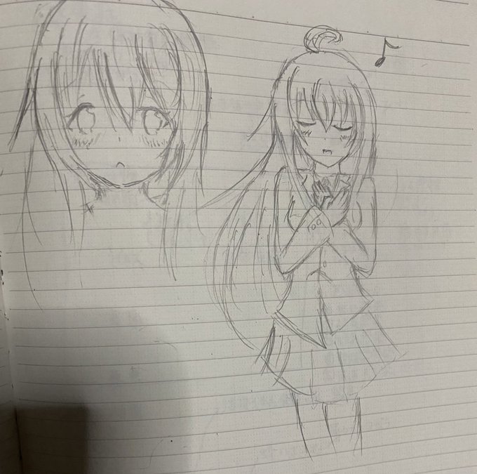 5年前の私のイラスト力(ぢから)と今の私のイラスト力。 