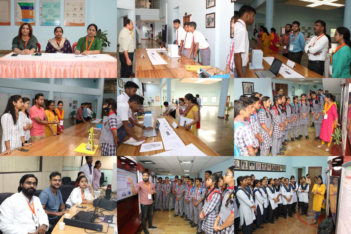 CSIR_CDRI's tweet image. Students presented #ScientificModels and participated in the competition
@KVS_HQ @Jnv_India @ncert