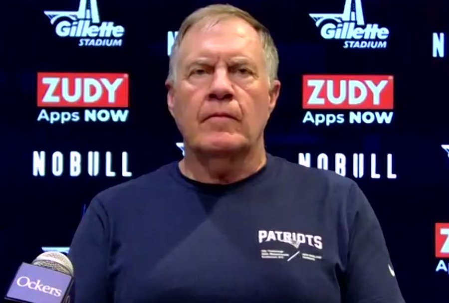 patriotslatam's tweet photo. Belichick no dio actualizaciones sobre la salud de Mac Jones y evitó comentar acerca de los reportes de anoche sobre un esguince. https://t.co/vqu0t0nOhG