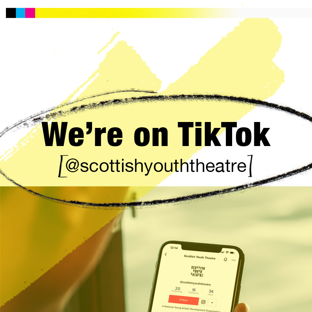 ScottishYT's tweet image. Scottish Youth Theatre are now on TikTok! 

Make sure to follow our account @scottishyouththeatre or follow this link: tiktok.com/@scottishyouth…  

Our first video is now live, so head over there now to get updates on all things textLAB and other future projects. #textLAB