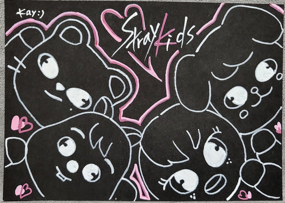 kay0502art's tweet photo. ソンムル企画のポストカード、こんな感じで描いております😇🫶💕
楽しい😊✨
#StrayKids #스트레이키즈 #スキズ #SKZ #skzstay #STAY #スキズー #skzoo #MAXIDENT #Day11ToMAXIDENT
#UnveilTrack_CHILL #CASE143 https://t.co/1U6jnJFpr0