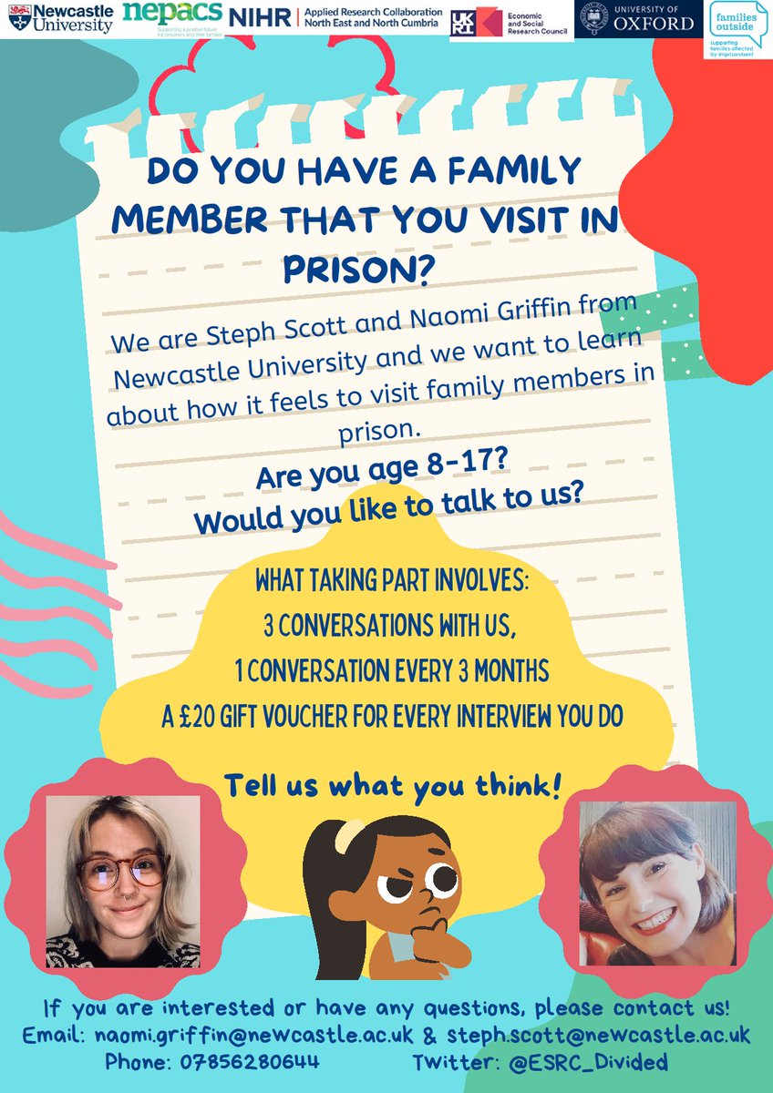A shout out to anyone aged 8-17! 
This is your chance to be involved in valuable research. 
Listen to more about this research at youtube.com/watch?v=jLWp-Y…
