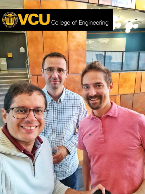 rodrigoospinola's tweet photo. The Software Engineering Team (@rodrigoospinola, @kostata, and @davidcshepherd) at @VCU @VCUENGR. If you're interested on developing cutting-edge research and expanding the frontiers of software engineering, please consider to join us! We're looking forward to meeting you! https://t.co/P9s81DBuGk