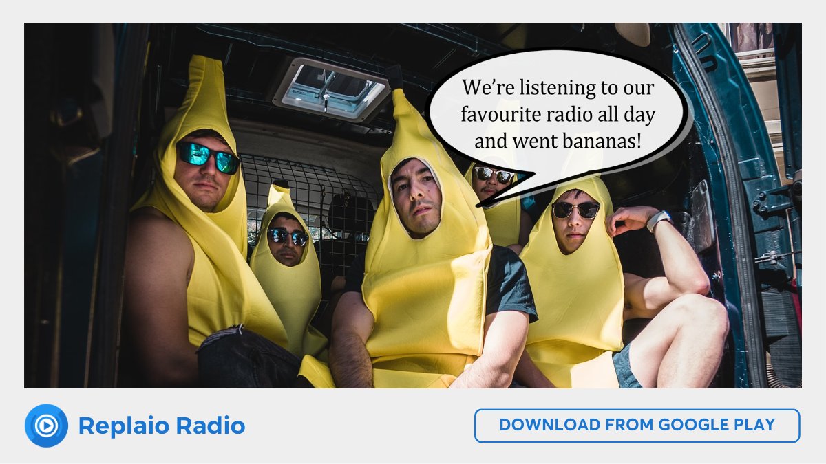 Here we come with some very excellent advice for anyone who needs a real boost of energy!
Listen to your favourite radio whenever you can and go with the flow 💪
Download from here: play.google.com/store/apps/det…
#googleplay #radioapp