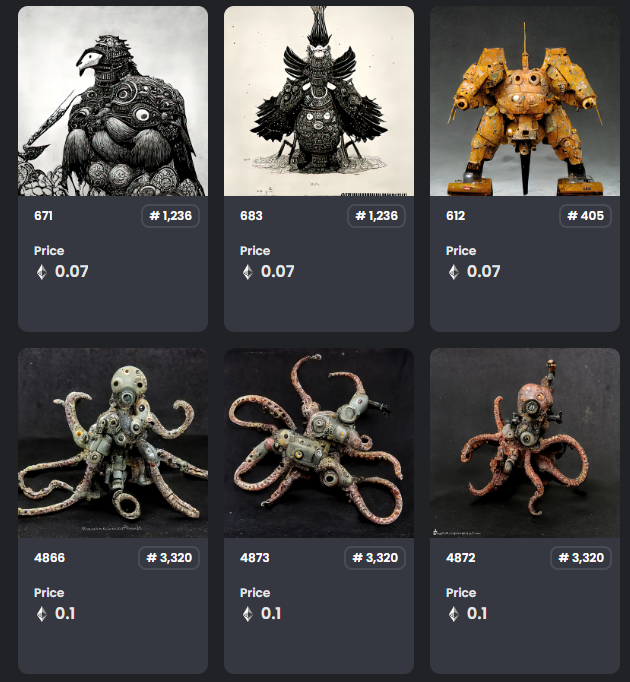 ArcanumFuturum's tweet photo. Arcana collectors,

Rarity rankings are now displayed directly on @OpenSea for every asset in the V1 collection! Happy sniping!

📁 https://t.co/G8Sk78DQ4E

#ARCF . #ETH . #NFT . #NFTcollectors https://t.co/hPaNsbdoTr