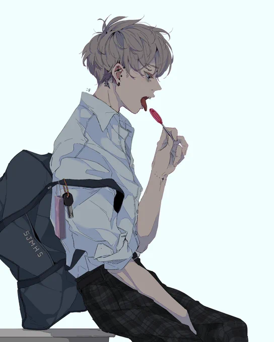 #自創作男子イラストフェス01制服、作業着、スーツを着た男の子たち描く人です~~~妄想強めです~~~(?) 