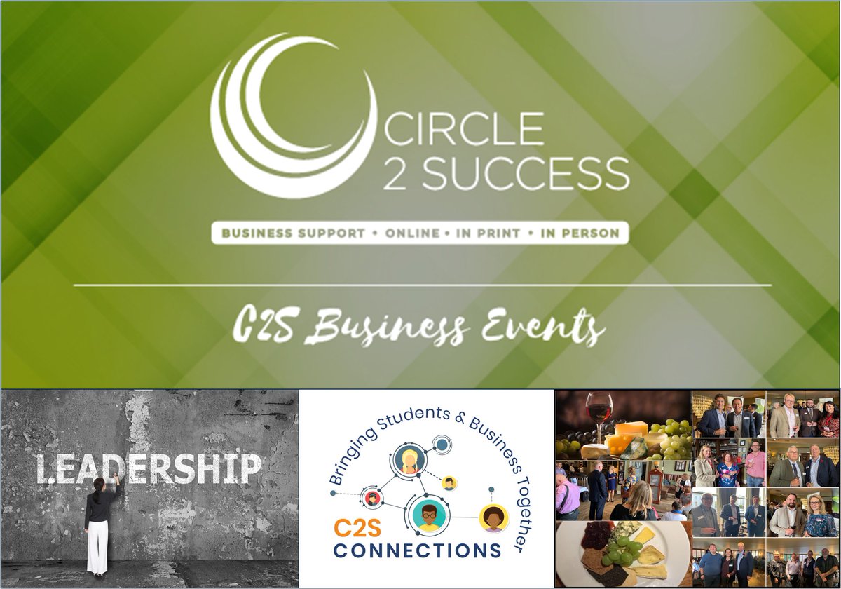 This weeks event at <a href="/Circle2Success/">Circle2Success</a> 

Weds @ 10am: C2S National Women's #Leadership Network – #unconsciousbias with Rachel Harber

Thurs @ 11am: C2S Connections With <a href="/StEdwardsChelt/">St Edward's Senior & Sixth Form</a> Cheltenham Yr 11 &amp; 12 Students

Fri @ 12pm: Cheese Club <a href="/HotelduVinbrand/">Hotel du Vin</a> 

circle2success.com/events