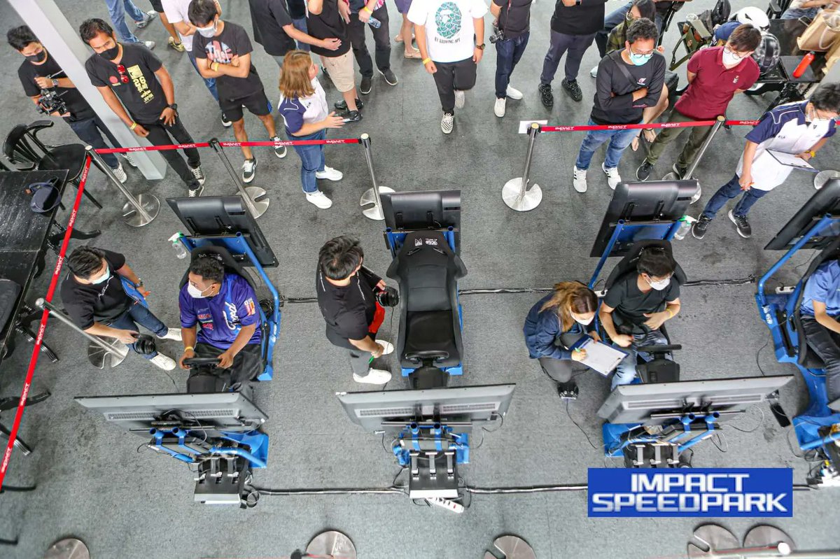 IMPACTSpeedPark's tweet photo. We loved this visual at the weekend! The lobby full of SIMs!
Thanks E-PROJECT for coming to visit us &amp; using our electric karts! https://t.co/ziWdtJPfK4