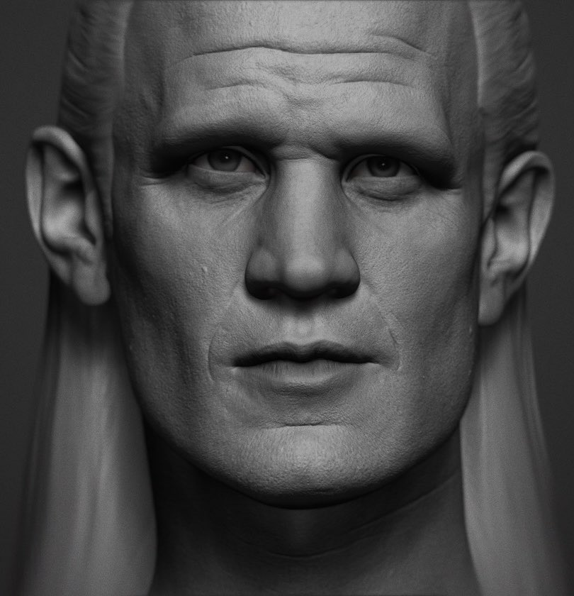 Wip #mattsmith #DaemonTargaryen #zbrush #sculpture
