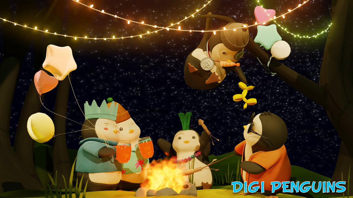 Today's exclusive drop for pass holders will be in an hour.

Embrace the lovely new world.

Enter here,
digipenguins.digination.io