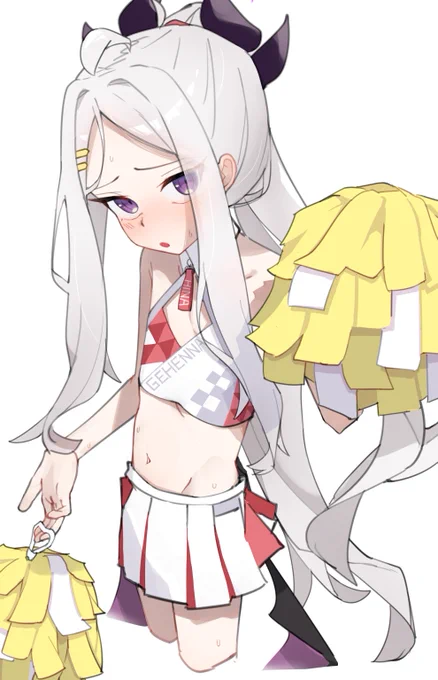 ヒナも応援して... 