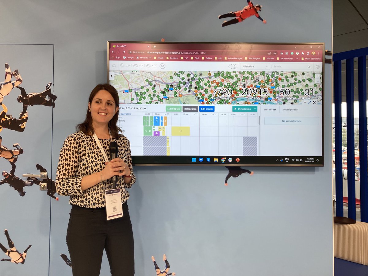 AlexFleischer1's tweet photo. Optimisation des @velib de #Londres avec ⁦@DecisionBrain⁩  et #cplex @ibm c’est maintenant stand ⁦@IBM_France⁩ ⁦@bigdataparis⁩ #datascience ⁦@ActuIAFr⁩ ⁦@roadef⁩ ⁦@Paris⁩ ⁦@EYParis⁩ ⁦@marchand_de_cig⁩ https://t.co/cJTOBYGcQr