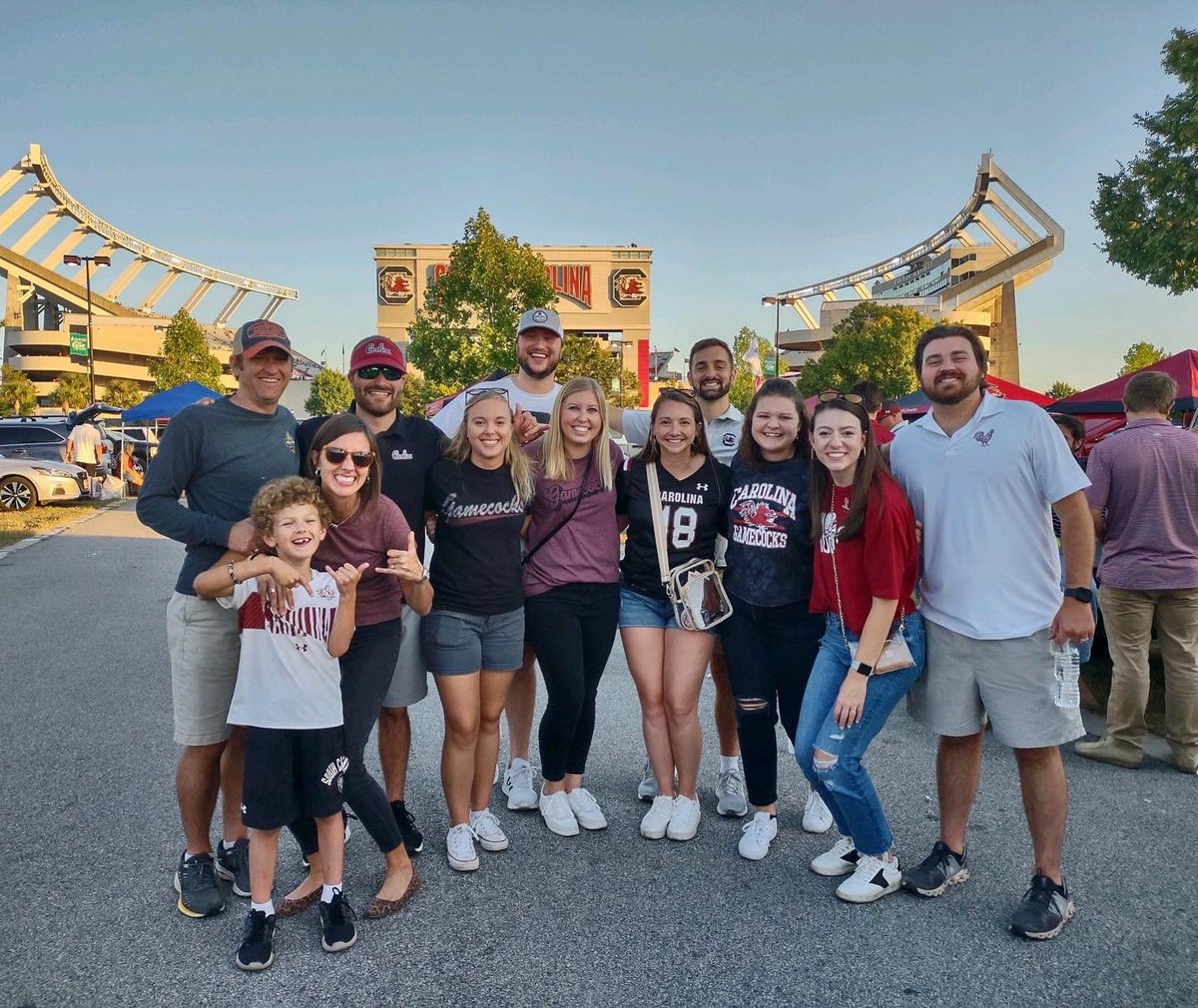PHUofSCPharmRes's tweet photo. A few of our preceptors and residents spent Saturday enjoying South Carolina football 🏈 I think after that game, we were all feeling a little cocky 🐔 https://t.co/YYP109NXN7