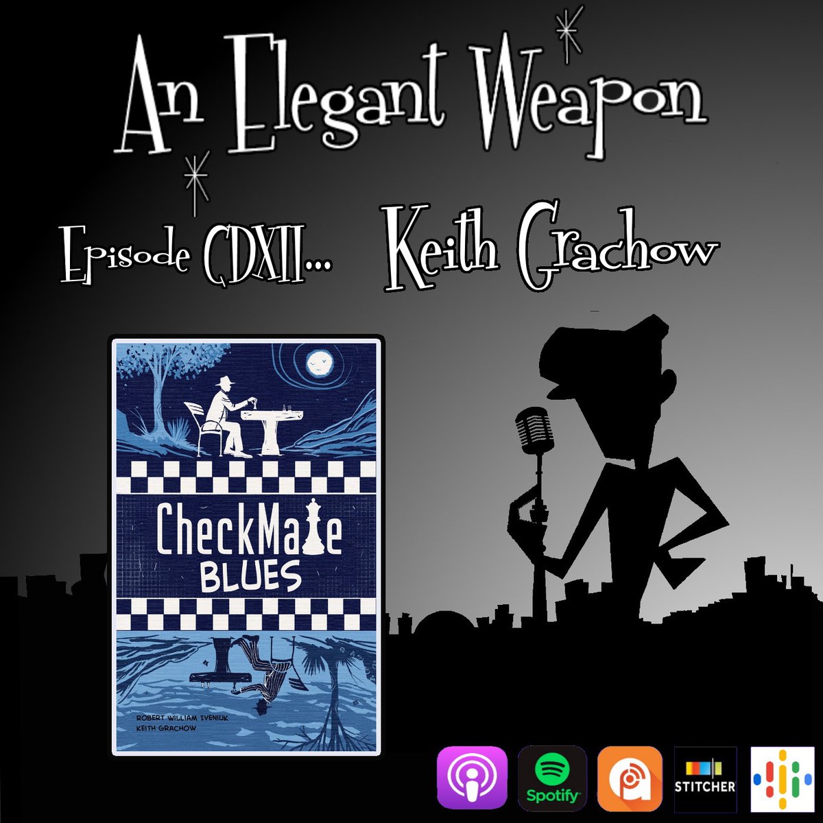 Episode 412… A chat with Keith Grachow. 
We dive into his process, his recent trip to Africa and his new book Checkmate Blues. #comics #podcast #comicbooks #indiecomics