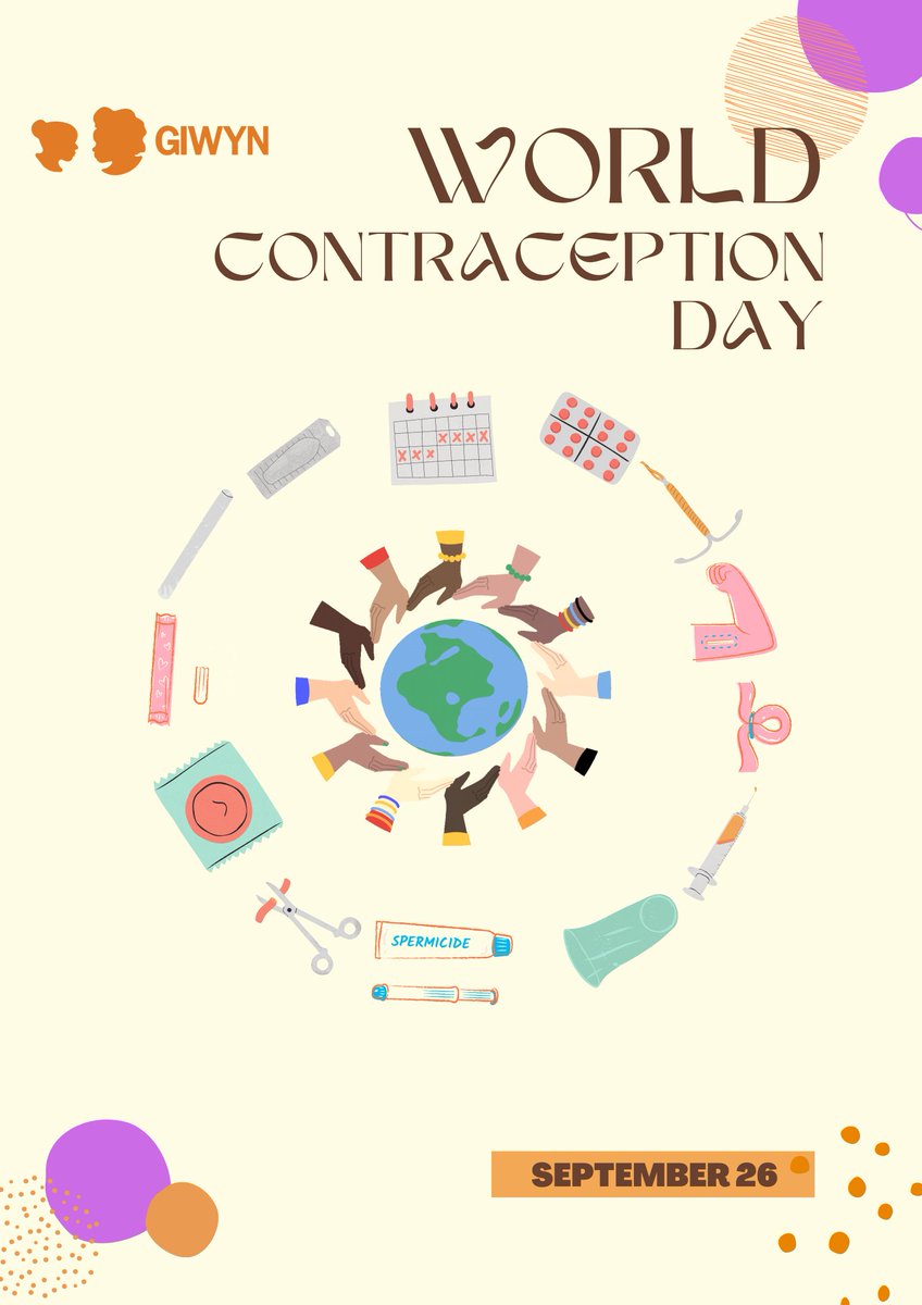 MsRosyhotline's tweet photo. Today is World Contraception Day!
Hear this - “Healthy families are created by choice and not by chance” – (ICPD Program of Action).
Access to contraception and family planning information is empowering.https://t.co/OiopfYfcmd https://t.co/b1OBj8ouz2