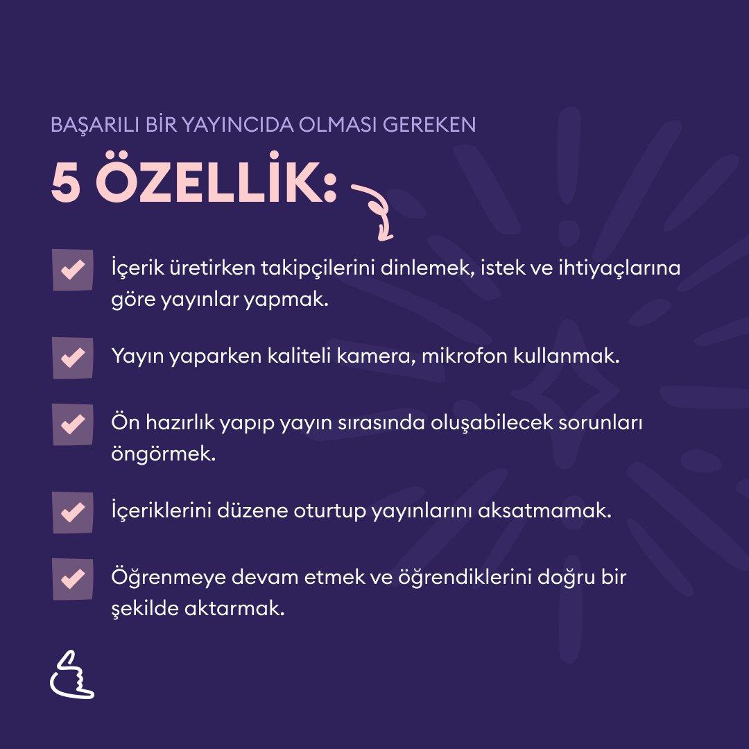 İçerik üretmeye yeni başlamış olan yayıncılar, toplanın! 🙌
Yayın yapmak için disiplinli olmak ve bazı kurallara uyumak gerekebiliyor, fakat bu sizi korkutmasın!
Severek yaptığın bir işin varsa, kurallara uyumak senin için zorlayıcı bir durum olmayacaktır. ✨

#superpeer #yayın