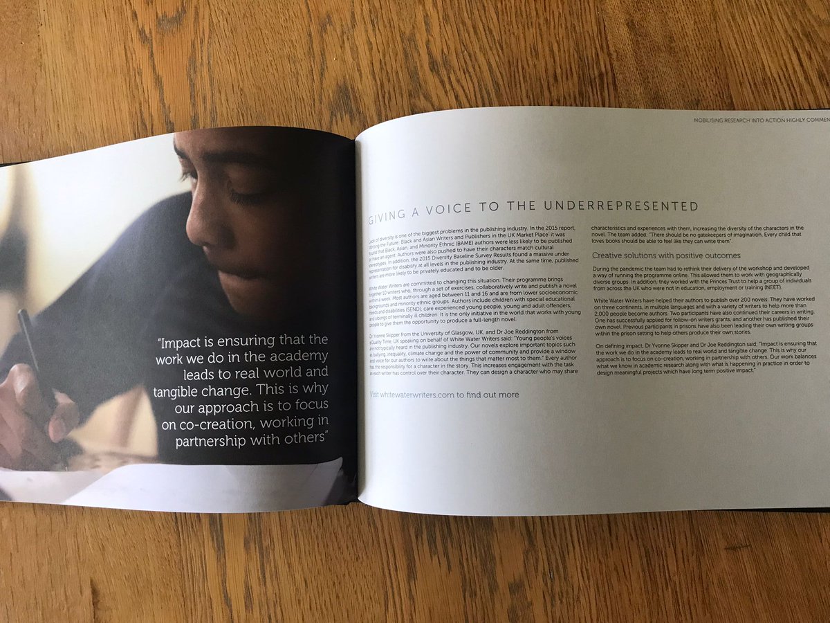 Pleased to get a book today that we didn't have to publish ourselves.  Also - we're in it!