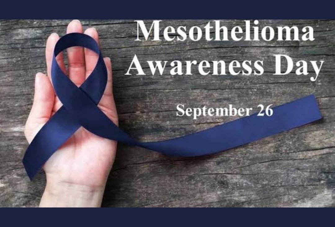 Bugün mezotelyoma farkındalık günü
Mezotelyoma akciğerin vd organların üzerindeki zarların kanseridir
Tanı/tedavi ve takibi oldukça zorludur
Sebebi de bellidir:her türlü ASBEST! 
Yani,önlenebilir bir kanserdir!
#KontrolsuzKentselDonusumeDikkat
<a href="/ASUD06/">Asbest Söküm Uzmanları Derneği(ASUD)</a> <a href="/isigmeclisi/">İSİG Meclisi</a> <a href="/ToraksDernegi/">Türk Toraks Derneği</a>