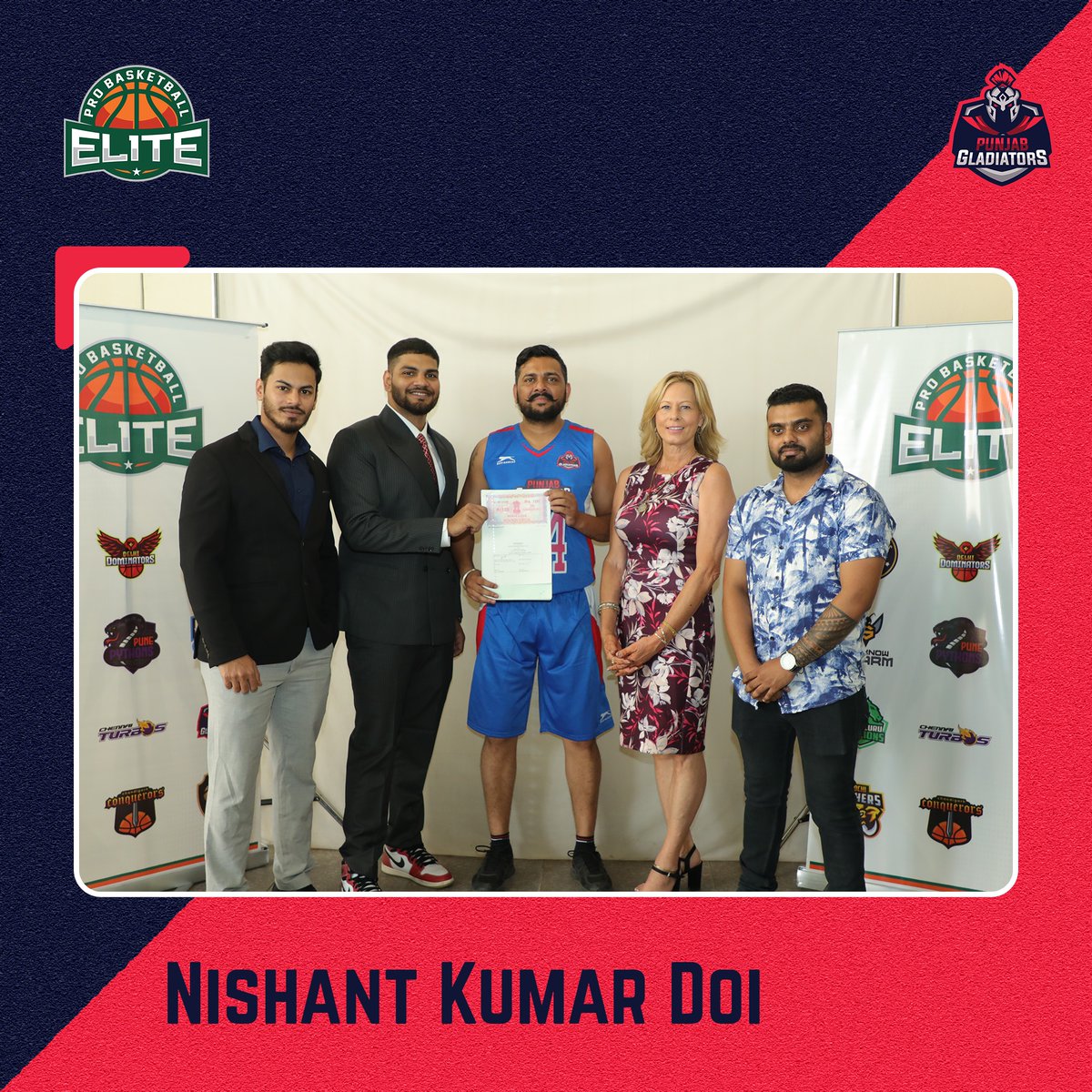 epblindia's tweet photo. He has the fire in his belly and the determination to claim the price, make way for our new buddy - Nishant Kumar Doiπ‘οΈπ
#basketball #basketballindia #elite #pro #punjab #gladiators #draftee #teamplayer #uba #newseason #champions #newleague #punjabgladiators
#eliteprobasketball https://t.co/bHSV6jVRdC
