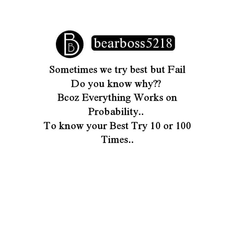 bearboss5218's tweet photo. Try 100 Times @bearboss5218 

#stockmarket #stocks #stock #trading #market #india https://t.co/XvhFU5qzK9